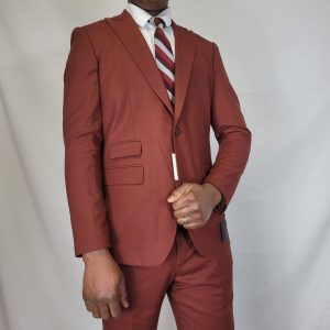 light brown suit