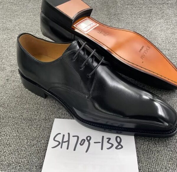 JEVGLAM Classic Derby Oxford Dress Shoe
