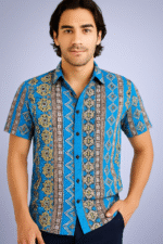 Azure Batik Men Shirt