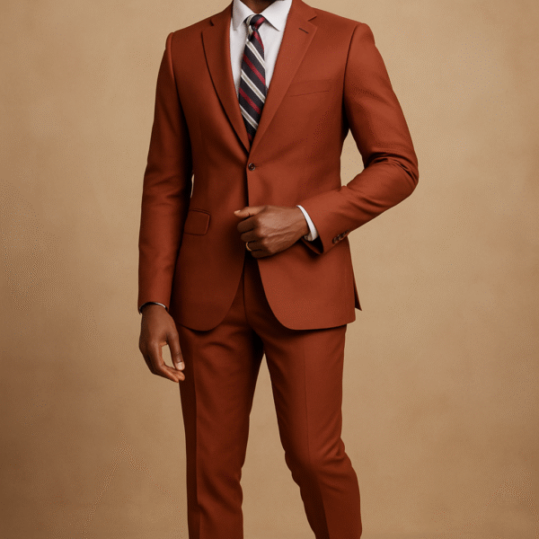 Dave 2 Piece Brown Suit