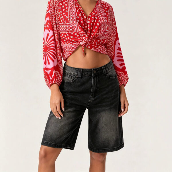 Chic Versatile Denim Shorts For Women